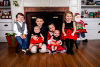 Emily, Kaitlyn, Alexis, Danny, David, Angelica Christmas 2013